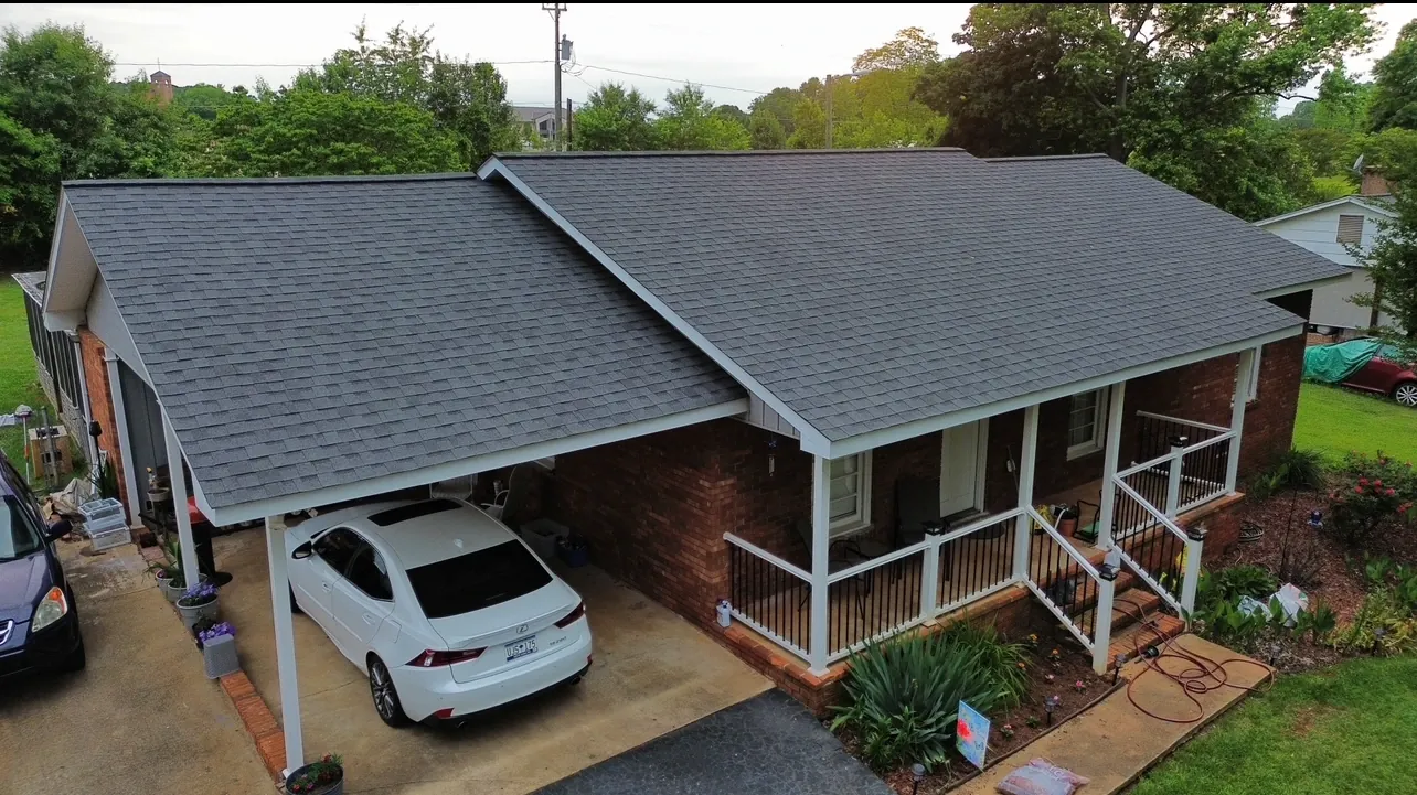 Roofs built on trust, service, quality, value and strength.